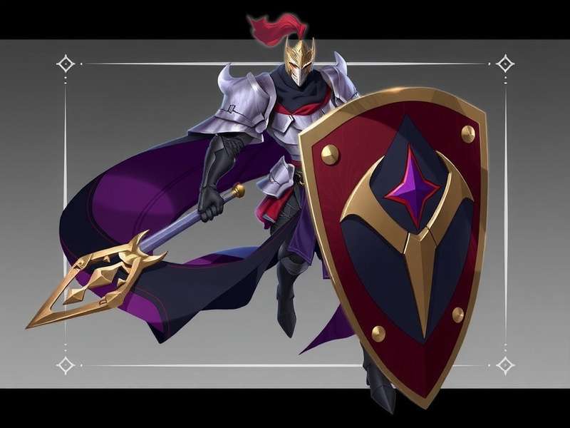 Hind Shield Knight Game Art